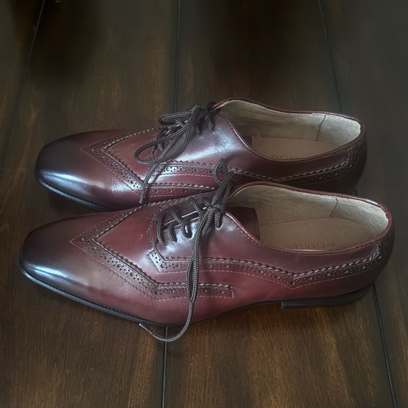 NWOT Steven Land Men's Oxford’s 8.5 - Picture 3 of 8